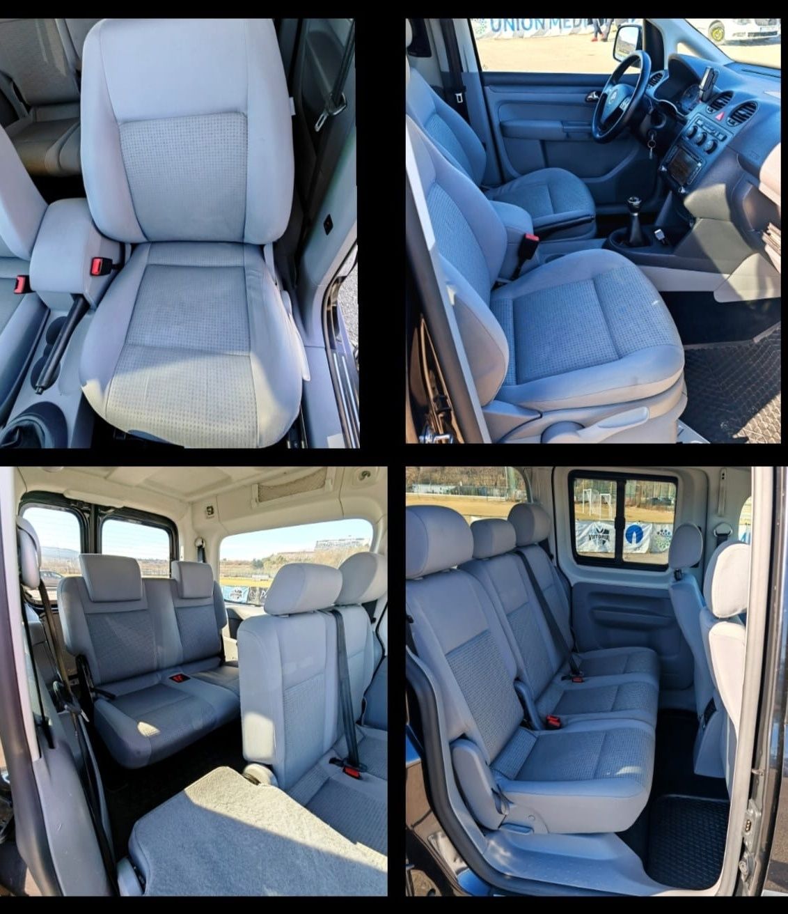 Caddy Maxi 2008 2.0TDI 140 cp *7 locuri *2 usi spate *webasto