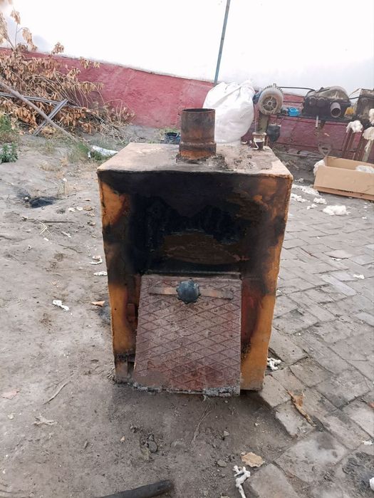 Катёл печка ишлатилган рабочи