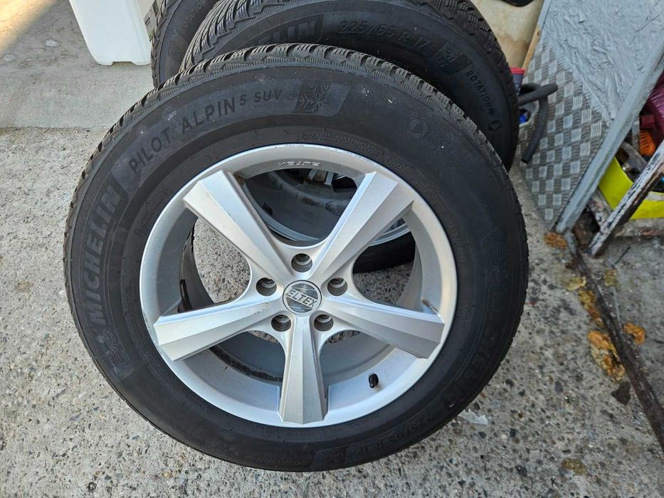 17'' Джанти за HONDA CRV + зимни 225/65 17 MICHELIN PILOT ALPIN 5