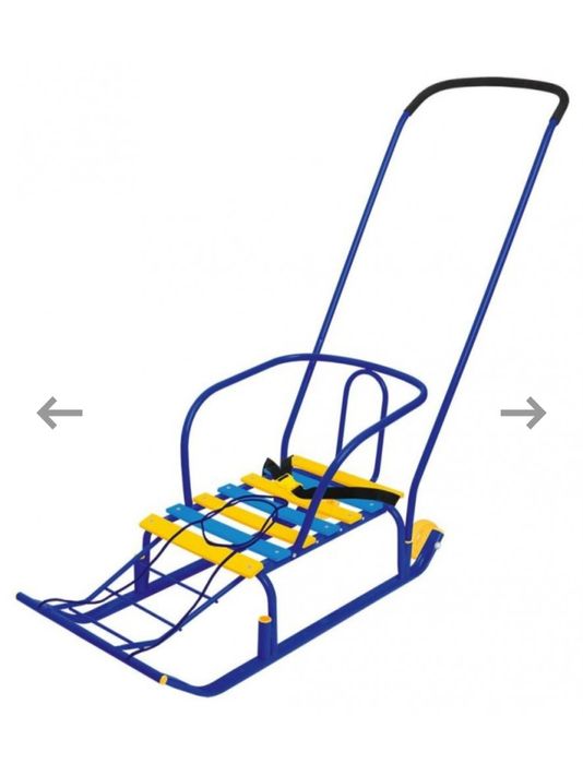 Санка детская "Nika Тимка 5 комфорт" Новая. 10 000 тг.