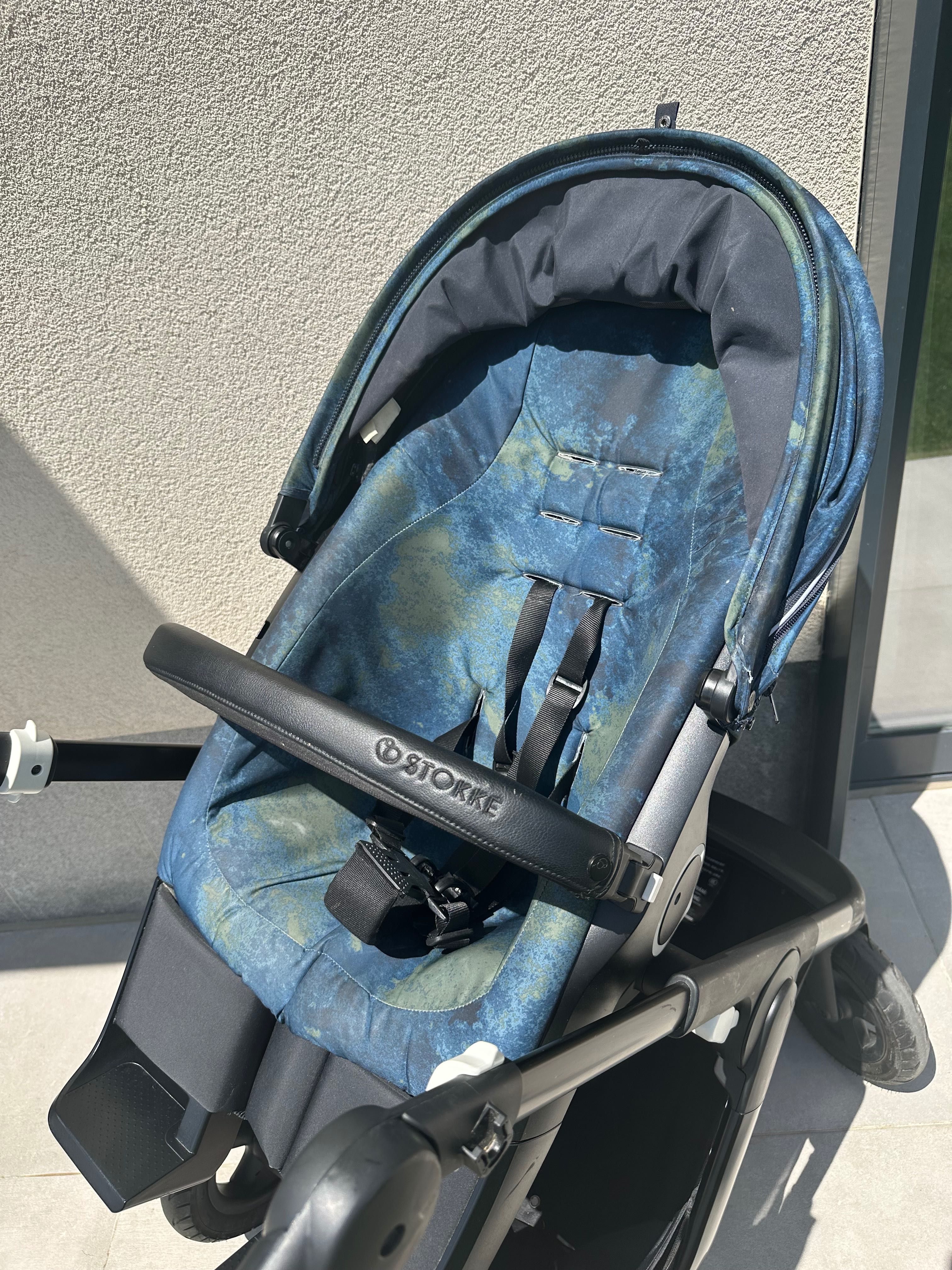 Детска количка Stokke Trailz в лимитиран цвят с два коша