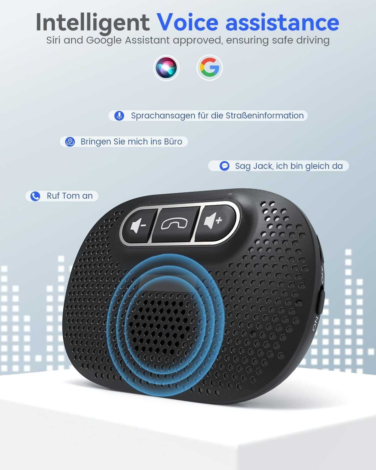 ANSTEN Bluetooth високоговорител за кола