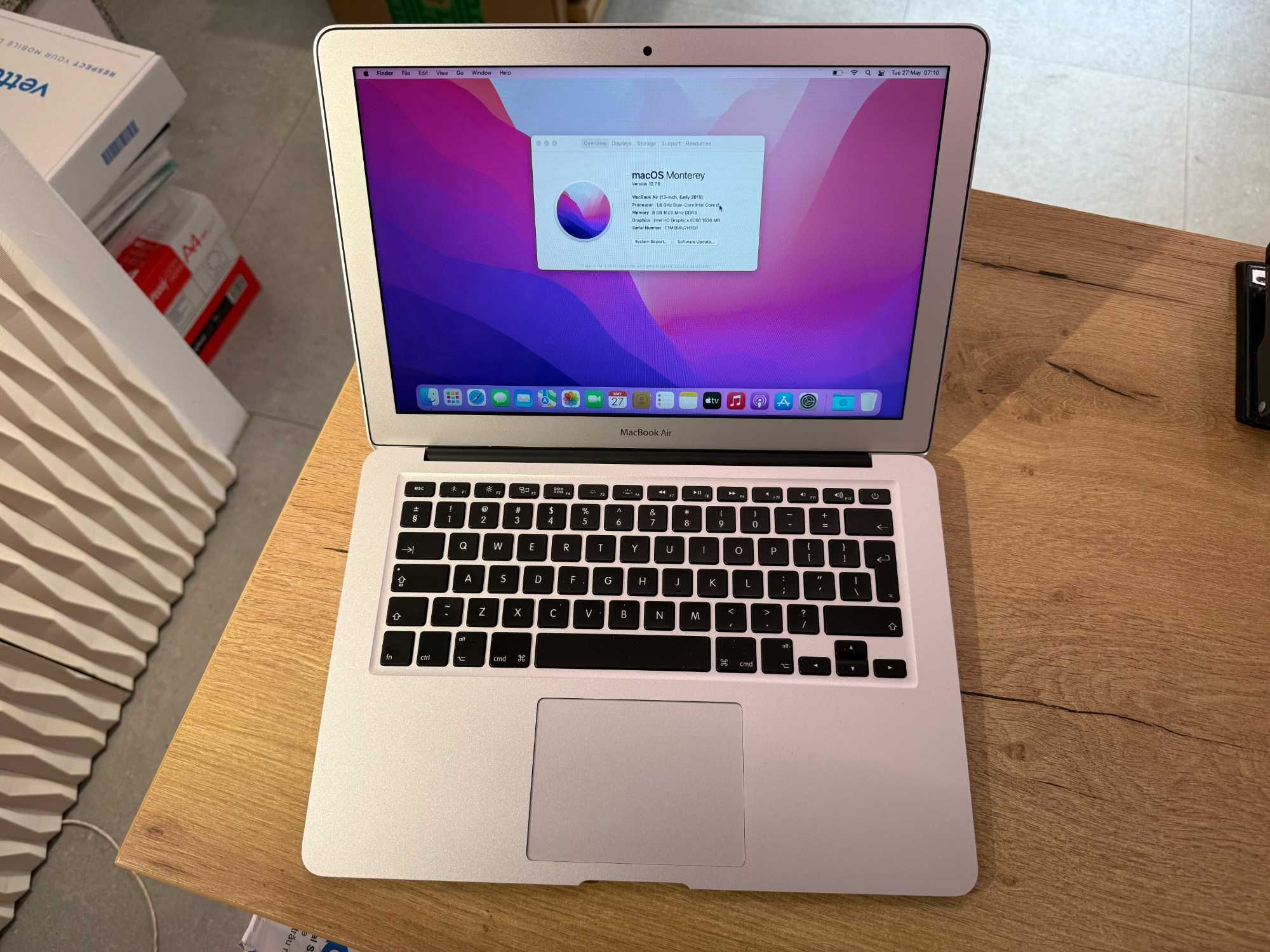 MacBook Air 2015, i5, 256GB, 8Gb RAM | Factura & Garantie |