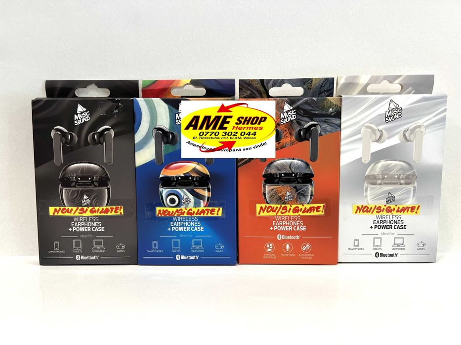 Căști Cellularline Music Sound, NOU/Sigilate!