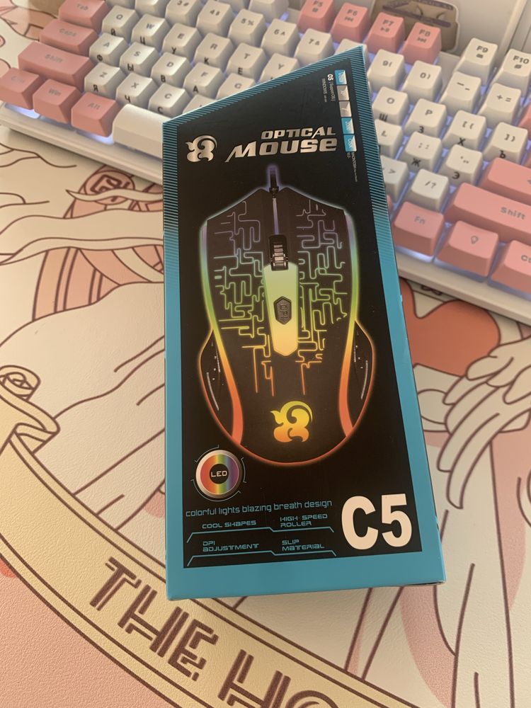 Мышь Gaming Optical Mouse C5 Black