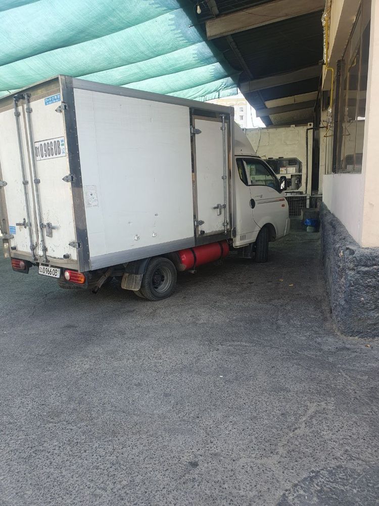 Hyundai porter. Metan gazi bor