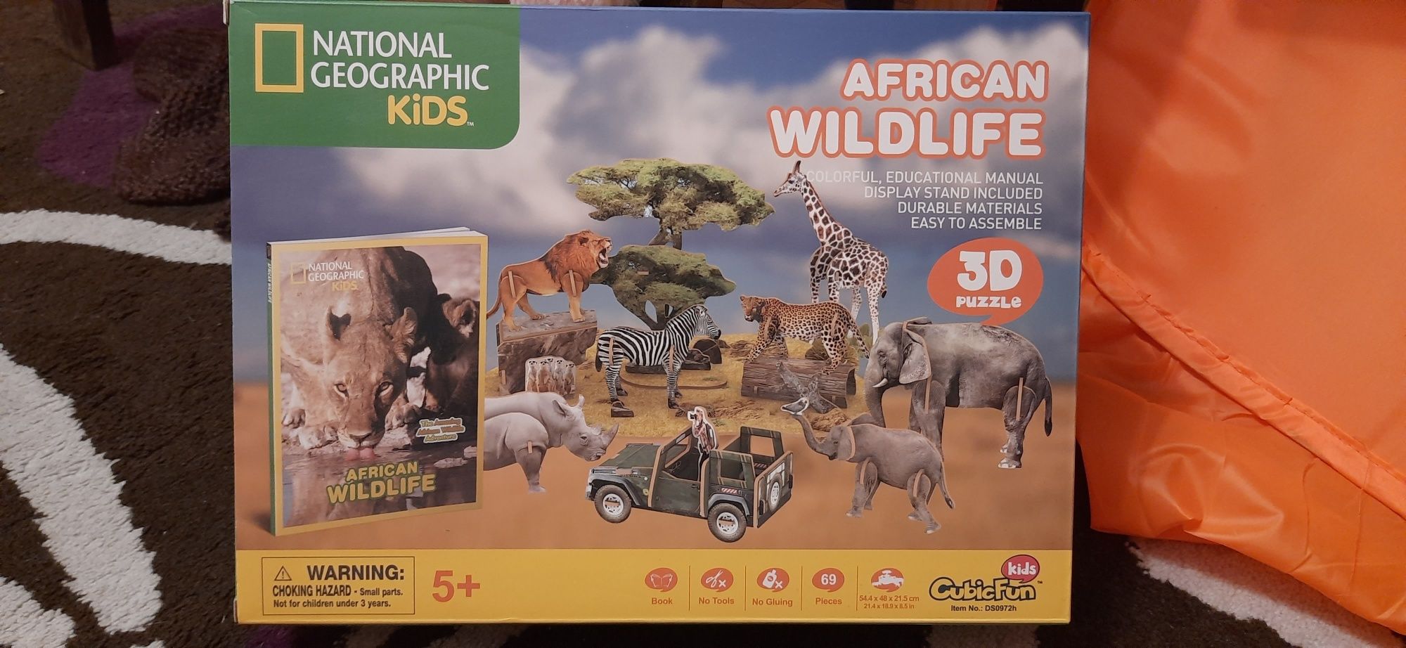 Нов 3D puzzle national geographic