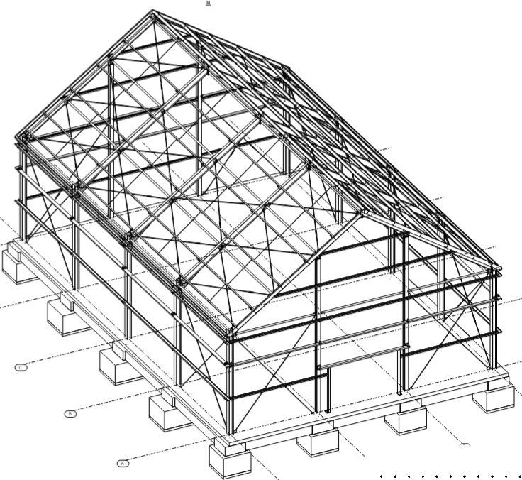 Proiectăm hale pe structură metalică / beton, rapid și la prețuri mici