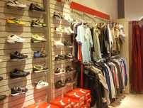 Slatwall  cu sine de aluminiu, panou magazin , gsm ,incaltaminte, etc