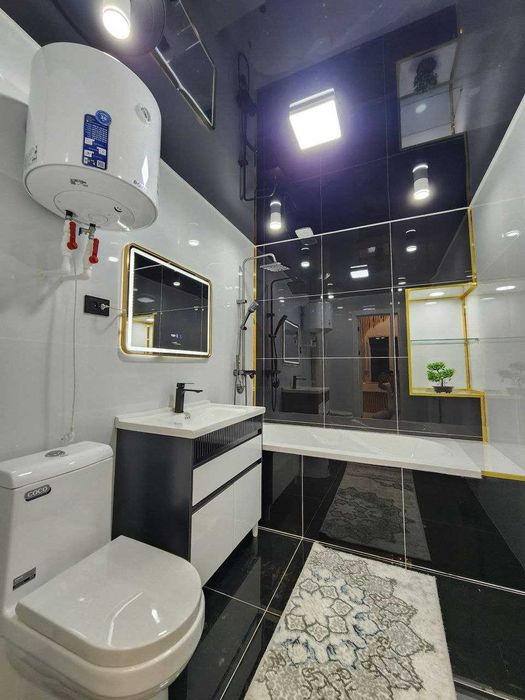 2 хоналик квартира 4 этаж кирпичный дом, горгаз, эски цум