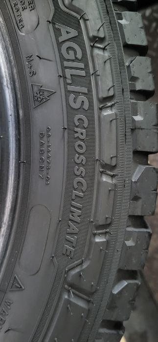 2 anvelope 225 55 17C michelin agilis crossclimate 2022 8,5mm