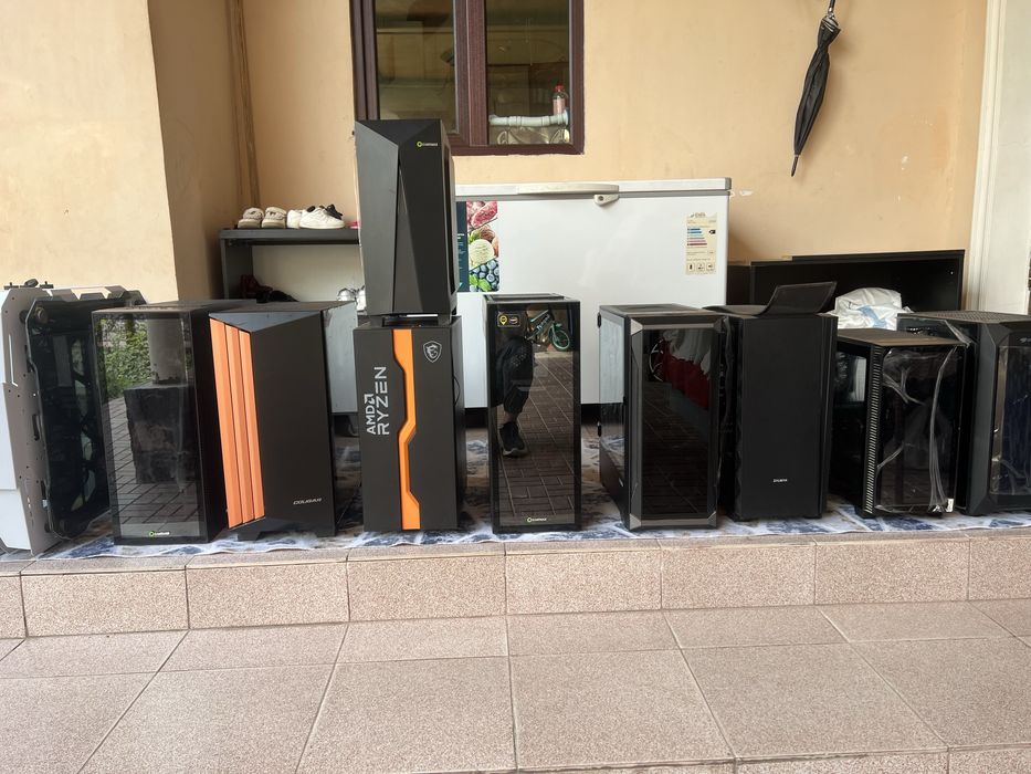 Кейсы для сборкы компьютеров!