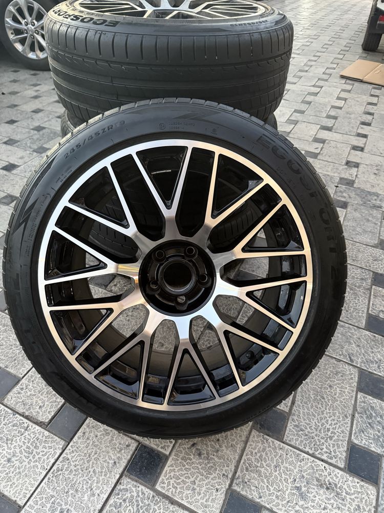 Mers diska oldi j8,5 orqa 9,5 balon 245/45/19 malibu 2 kia hyundai mer