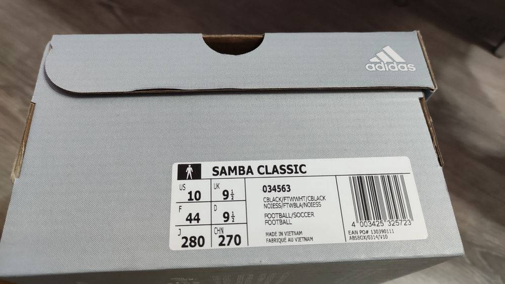 Нови мъжки Adidas Samba Classic 44 size