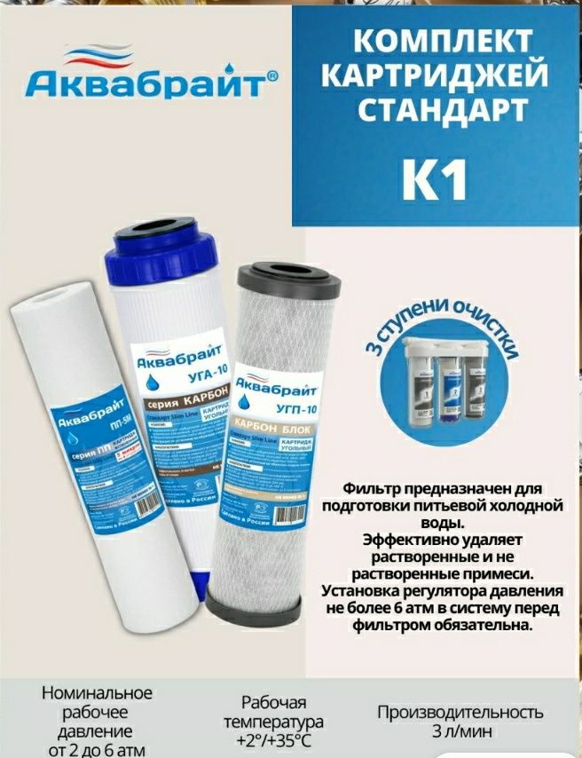 Картриджи для фильтров