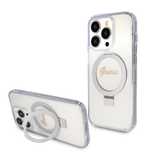 Калъф Guess Apple iPhone 15 Pro Max IML Ring Stand Glitter MagSafe