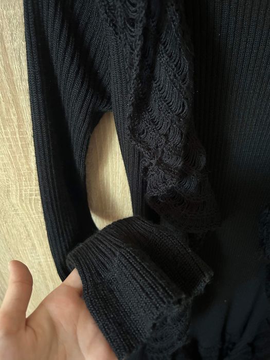 Cardigan lung, gros