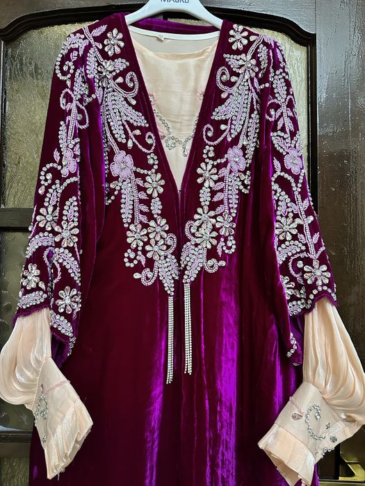 Абая-двойка ручной работы, очень качественная и аккуратно выполненная