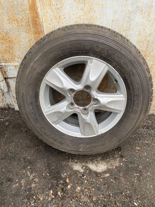 Колесо с диском на крузак 200