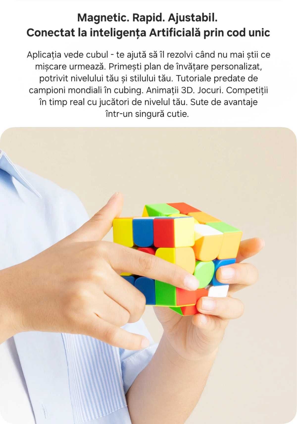 Cub Rubik Magnetic premium Gan MonsterGo Original SpeedCube/Stickerles