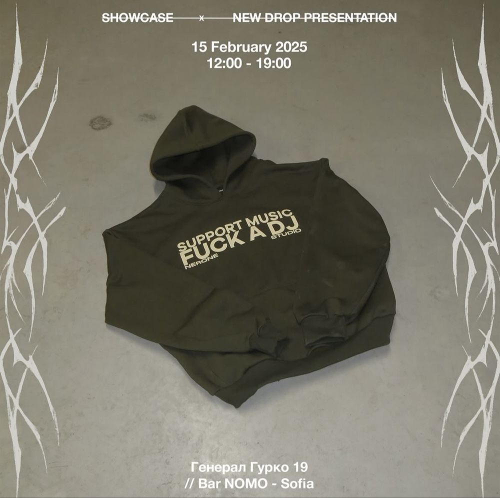 Nerone Support Music Hoodie