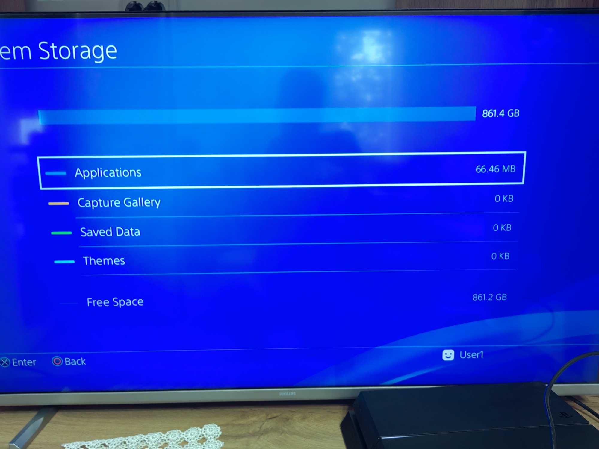Ps4 1Terabite + 2 контролера и игри