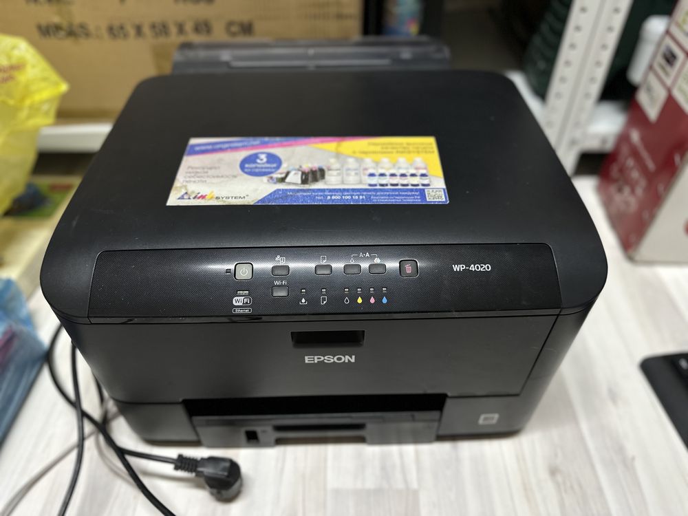 Принтер Epson WP-4020 с Wi-Fi