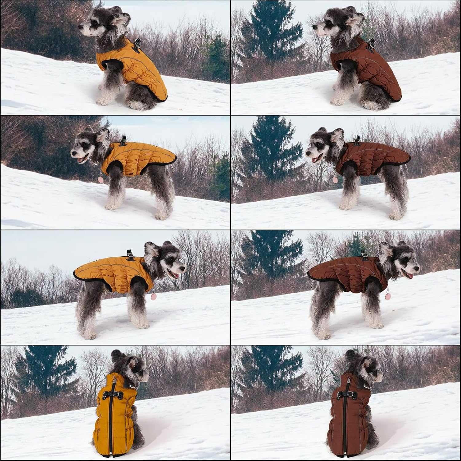 Savlot Dog Coat Светлоотразително яке за кучета, водоустойчиво зимно,М