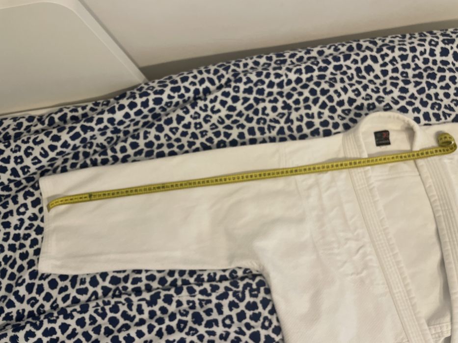 Ghi / kimono de judo, bumbac 450g 170 cm - 180 cm