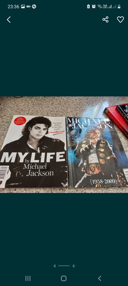 Журналы и книги Майкла Джексона Michael Jackson