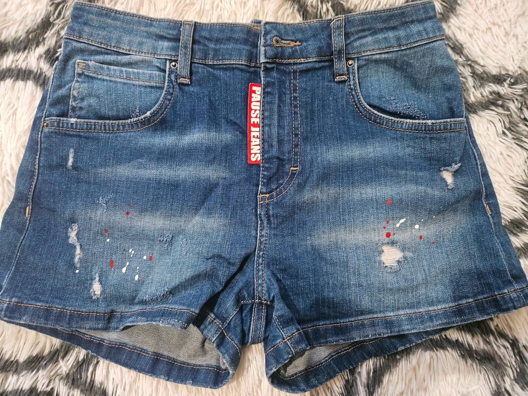 Къси дънки Pause jeans