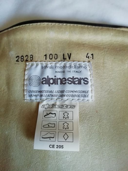 Cizme piele ALPINESTARS nr. 41 - noi