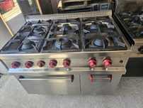 Aragaz 6 ochiuri MODULAR LINIE 700 revizionat cu putere calorica mare