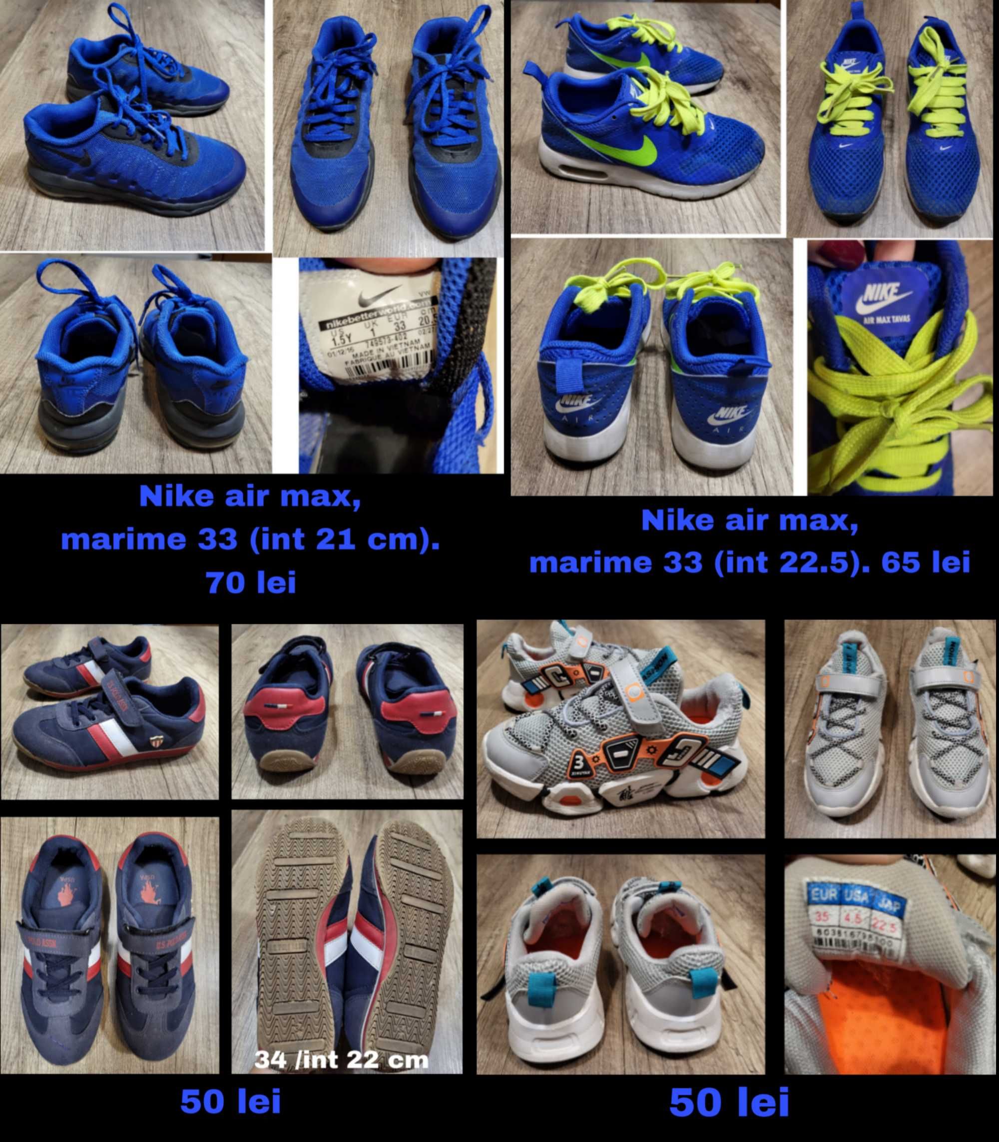 Bocanci Salomon Adidas Nike 30-38