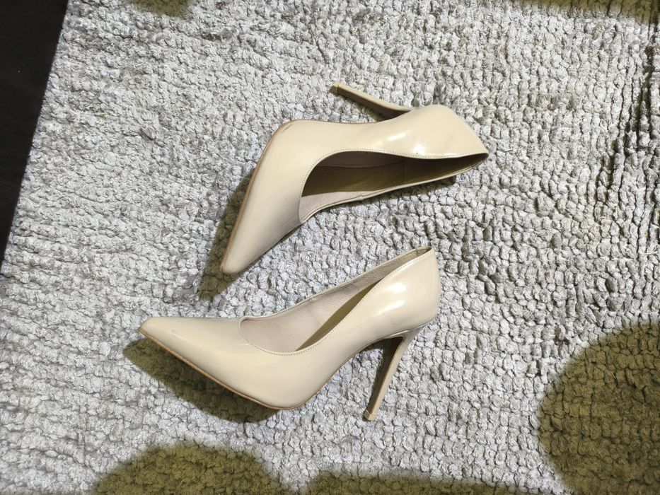 Дамски обувки Lizard естествена кожа кожа