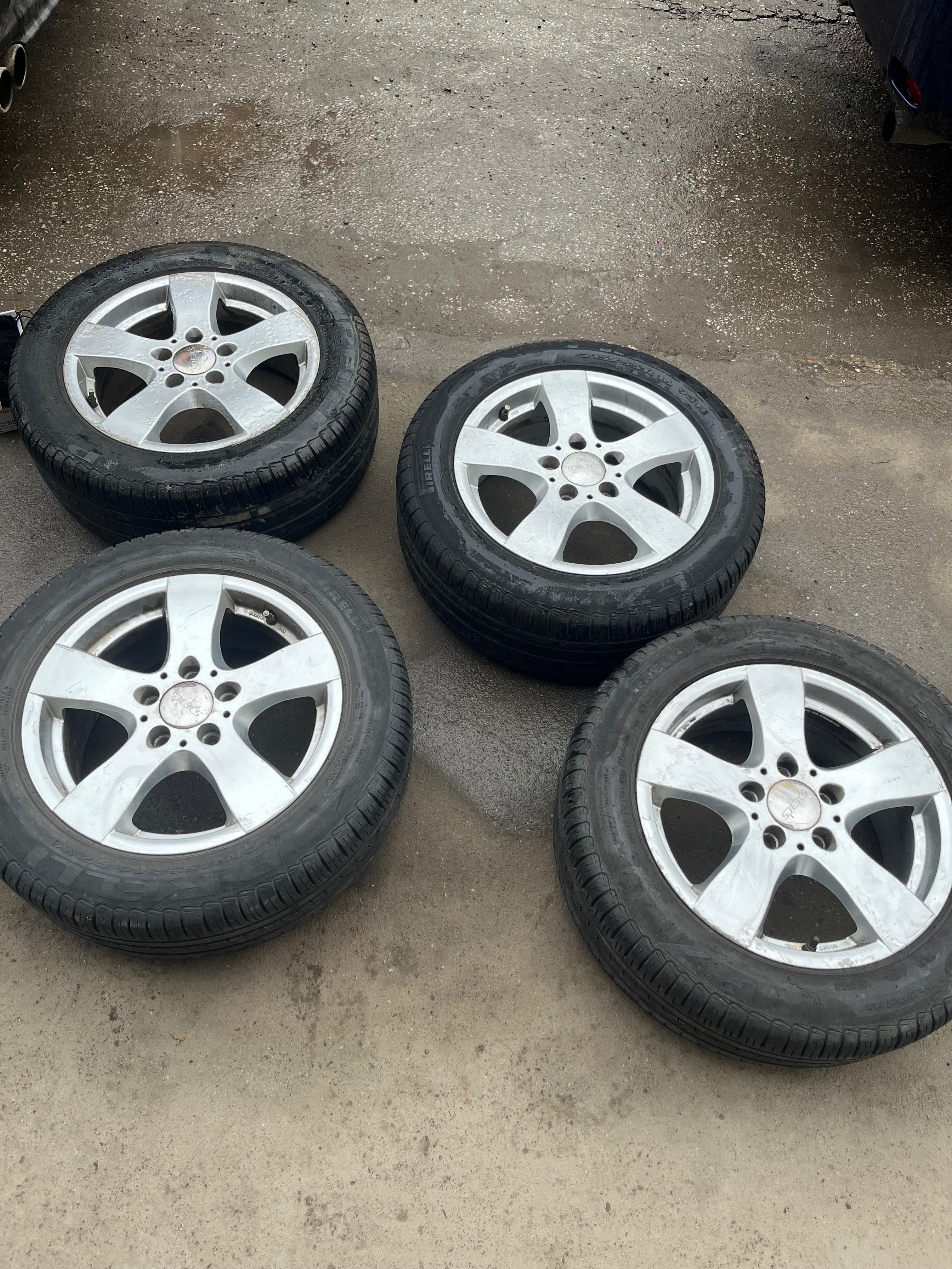 Гуми с джанти 215/55/R16