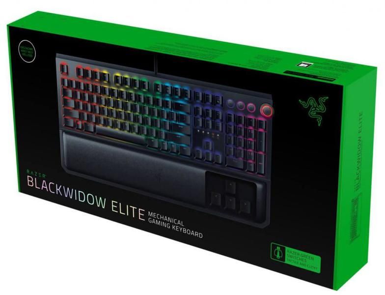 Tastatura Gaming Razer BlackWidow Elite Green Switch Mecanica noua