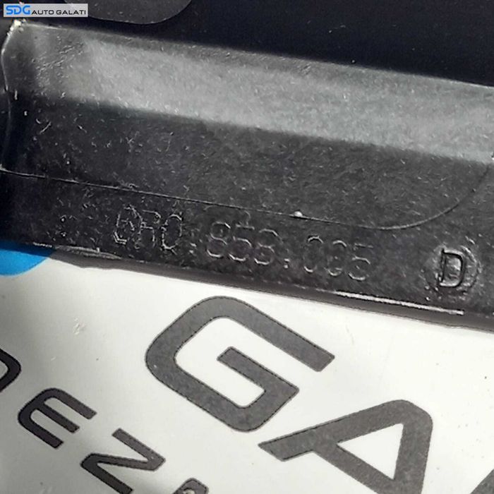 Rama Suport Navigatie Radio CD Player si Climatronic Panou Comanda AC Aer Conditionat Clima Volkswagen Polo 6R 2009 - 2018 Cod 6R0858005D [2252]