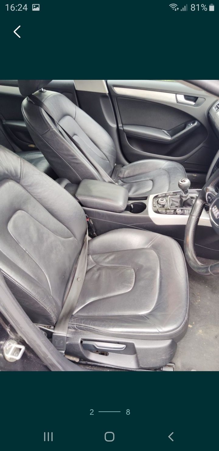 Față completa bot audi a4 b8.5 facelift 2012