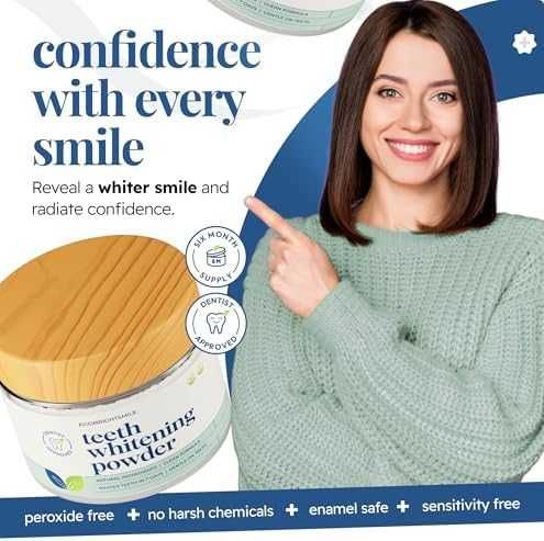 Нов Натурален избелващ прах за зъби – премахва петна от кафе и вино