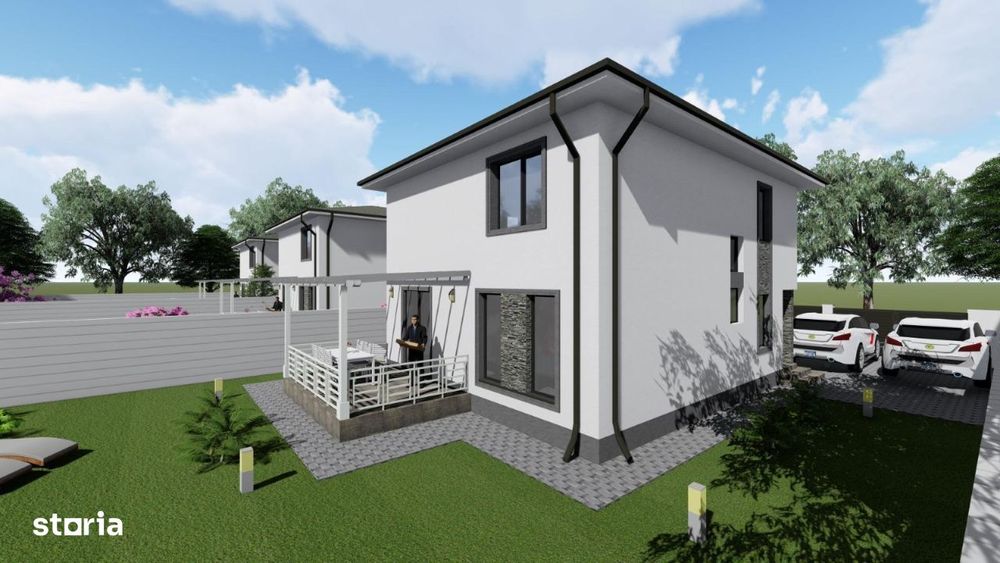 |Buftea|4Dormitoare(1 Pe Parter)|Teren 677 mp2|Dezvoltator|