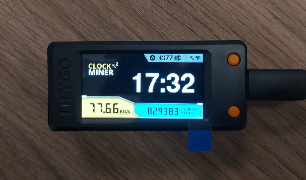 Nerd Miner v2 - Solo Bitcoin Lottery Miner - соло биткойн миньор