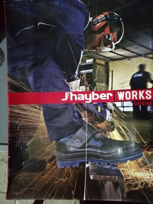 Ghete J'hayber Works maxima calitate și durabilitate/piele 100%/Spania