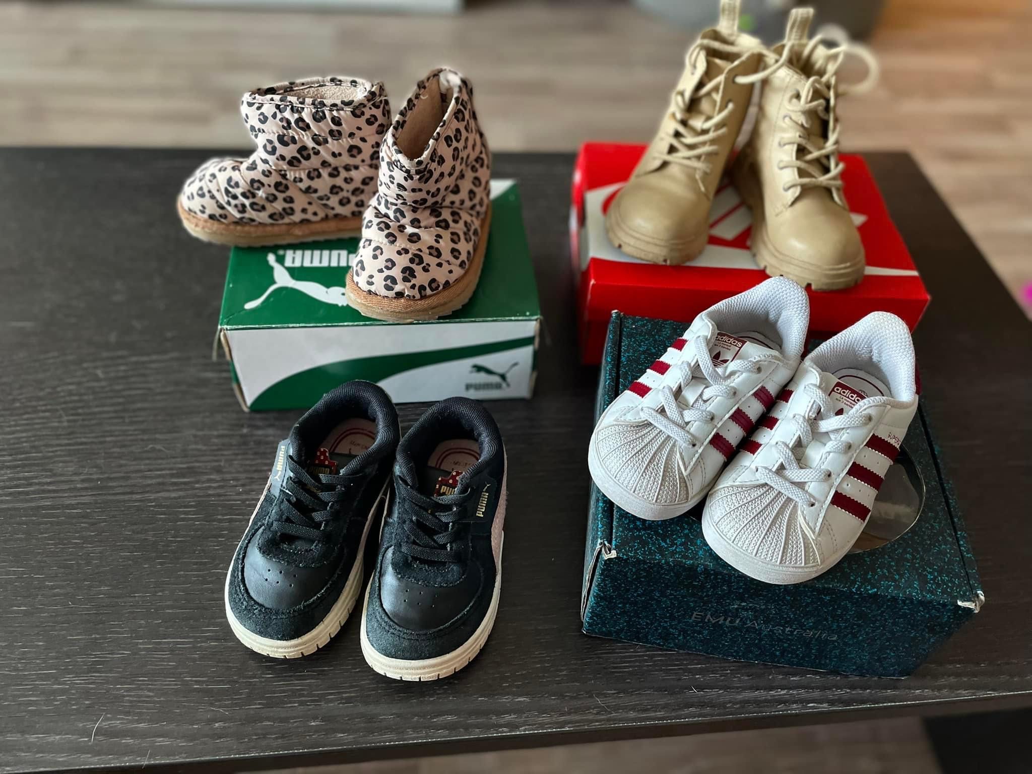Детски обувки Puma, Adidas, Zara, H&M