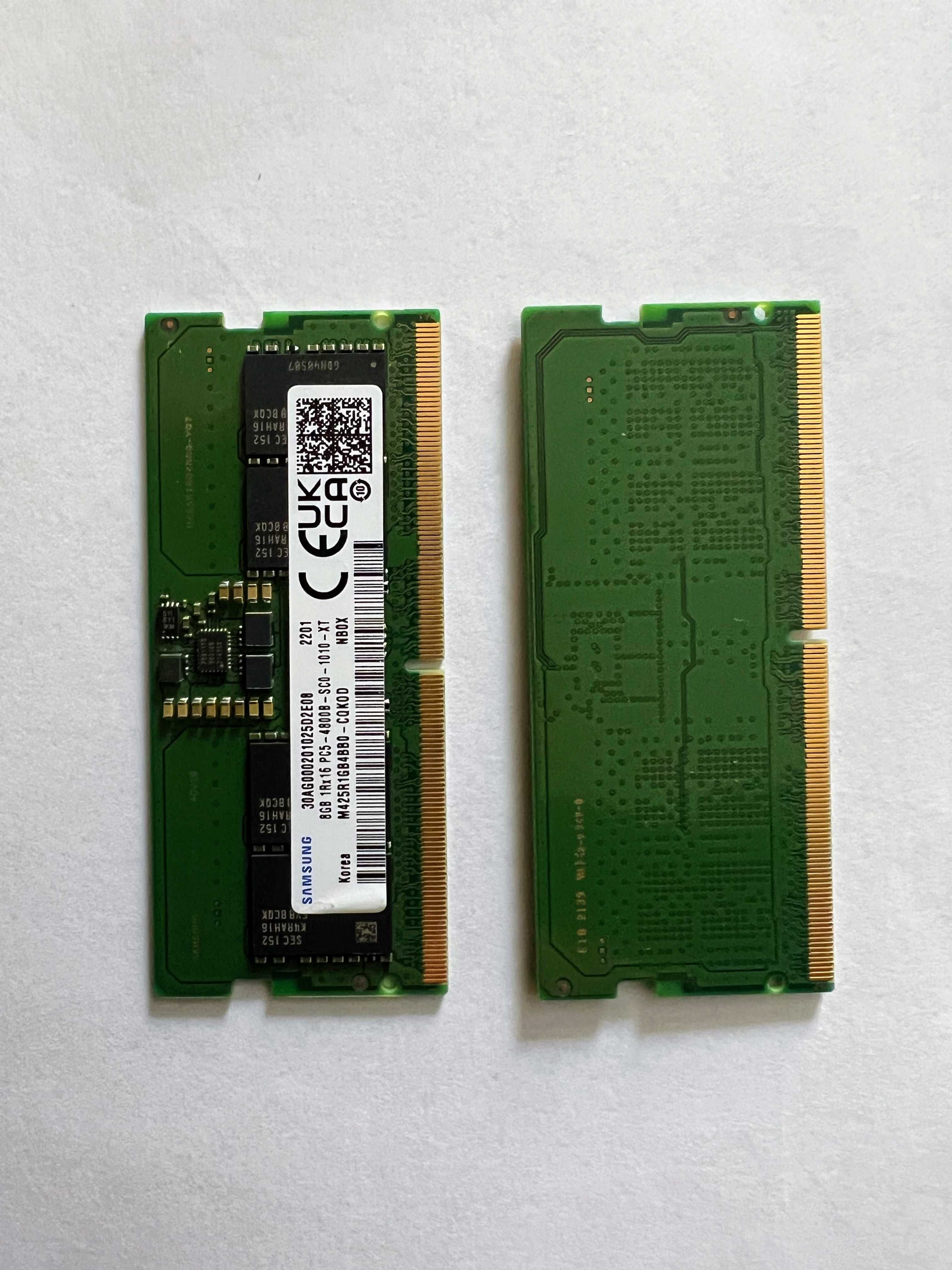 Оперативная память для ноутбука DDR5 (2 x 8 ГБ).