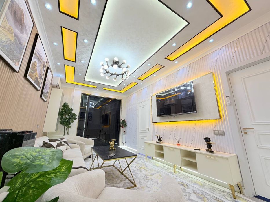 Чилонзор 18 кв 3/3/4 Разделка с ремонтом мебель и техникой Ор:р Аллея