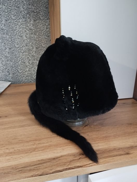 Шапка из меха бобра