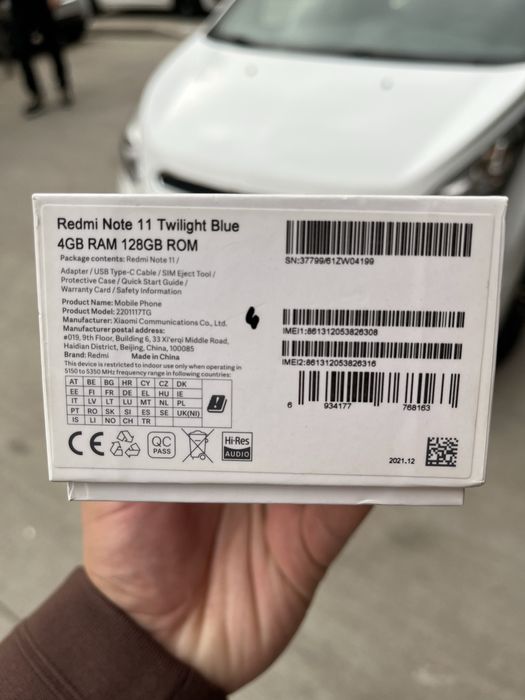 Redmi Note 11 Blue 128GB