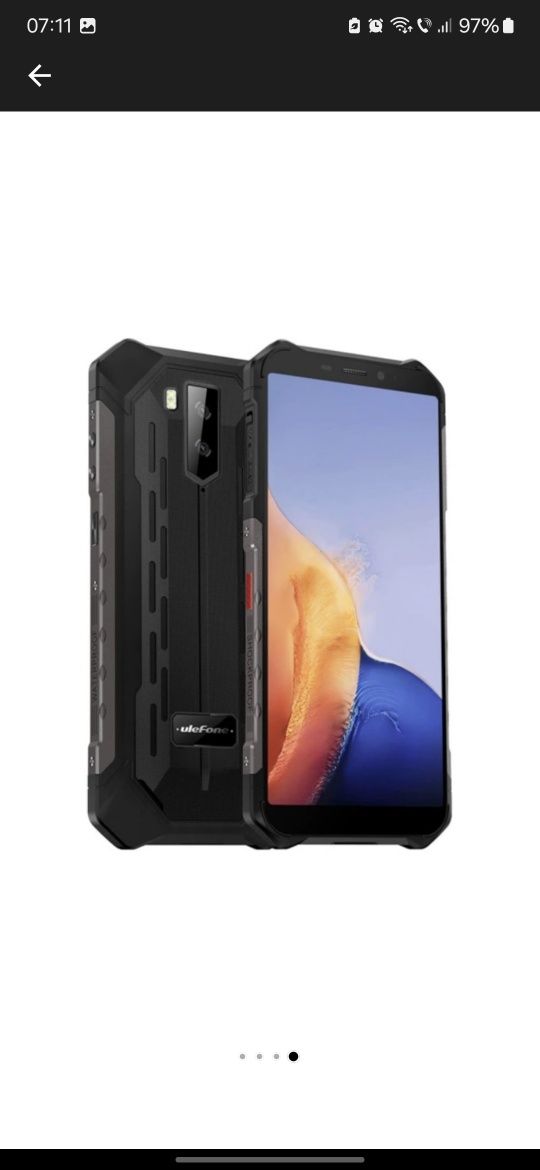 Telefon mobil Ulefone Armor X9 Pro Negru, 4G, IPS 5.5", 4GB RAM, 64GB
