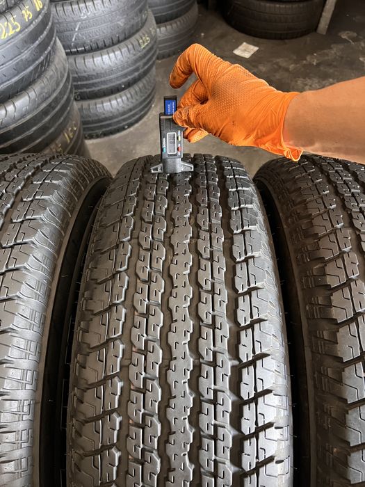 4 anvelope M+S 255/70/18 , Bridgestone , 8.3 mm